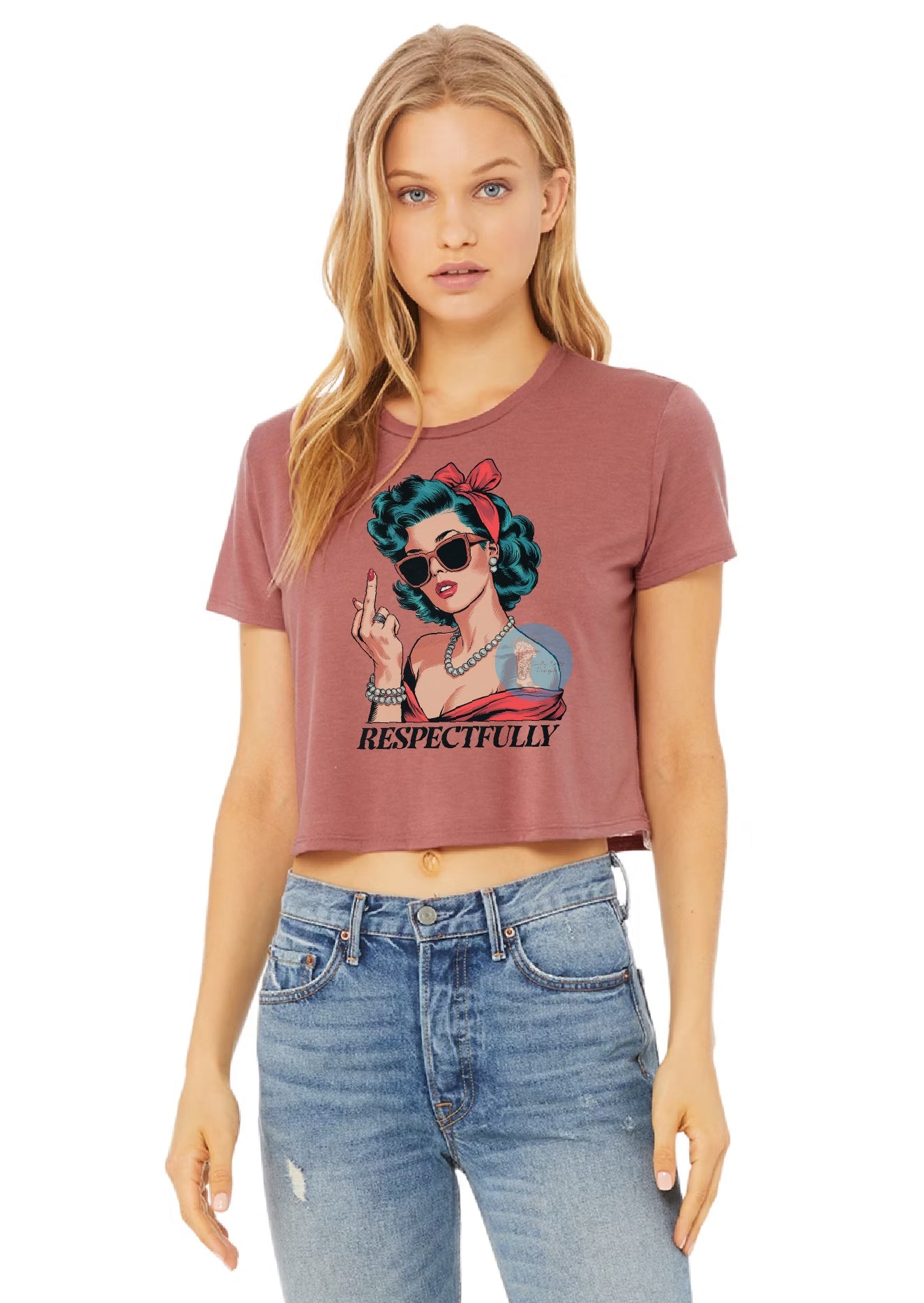 Respectfully Cropped Tee