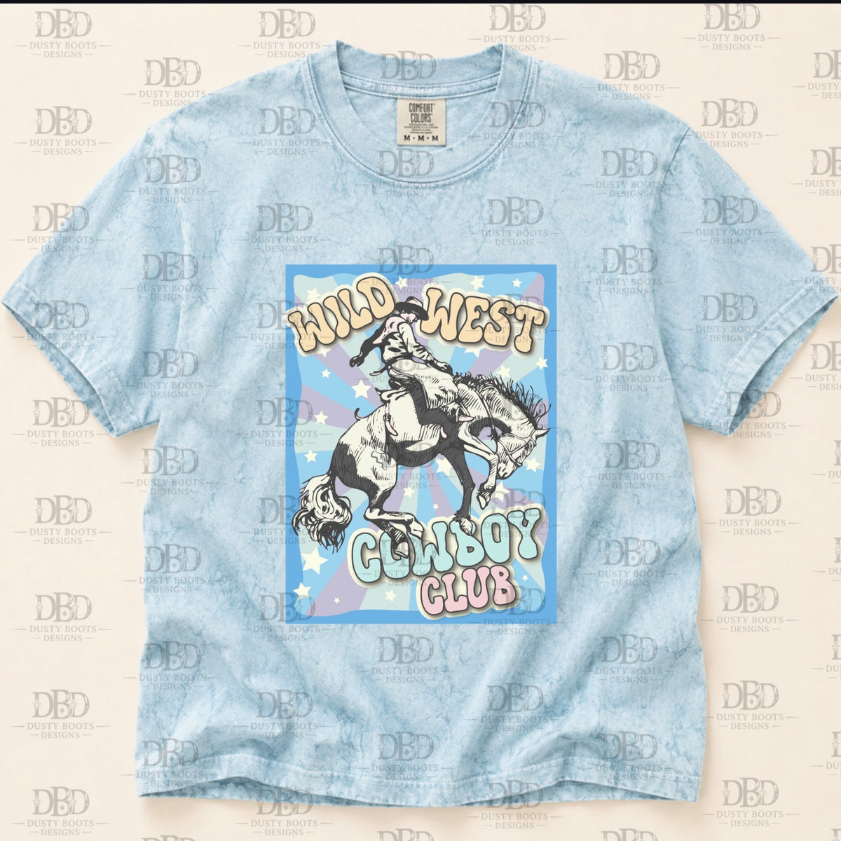 Wild West Cowboy Club Tee