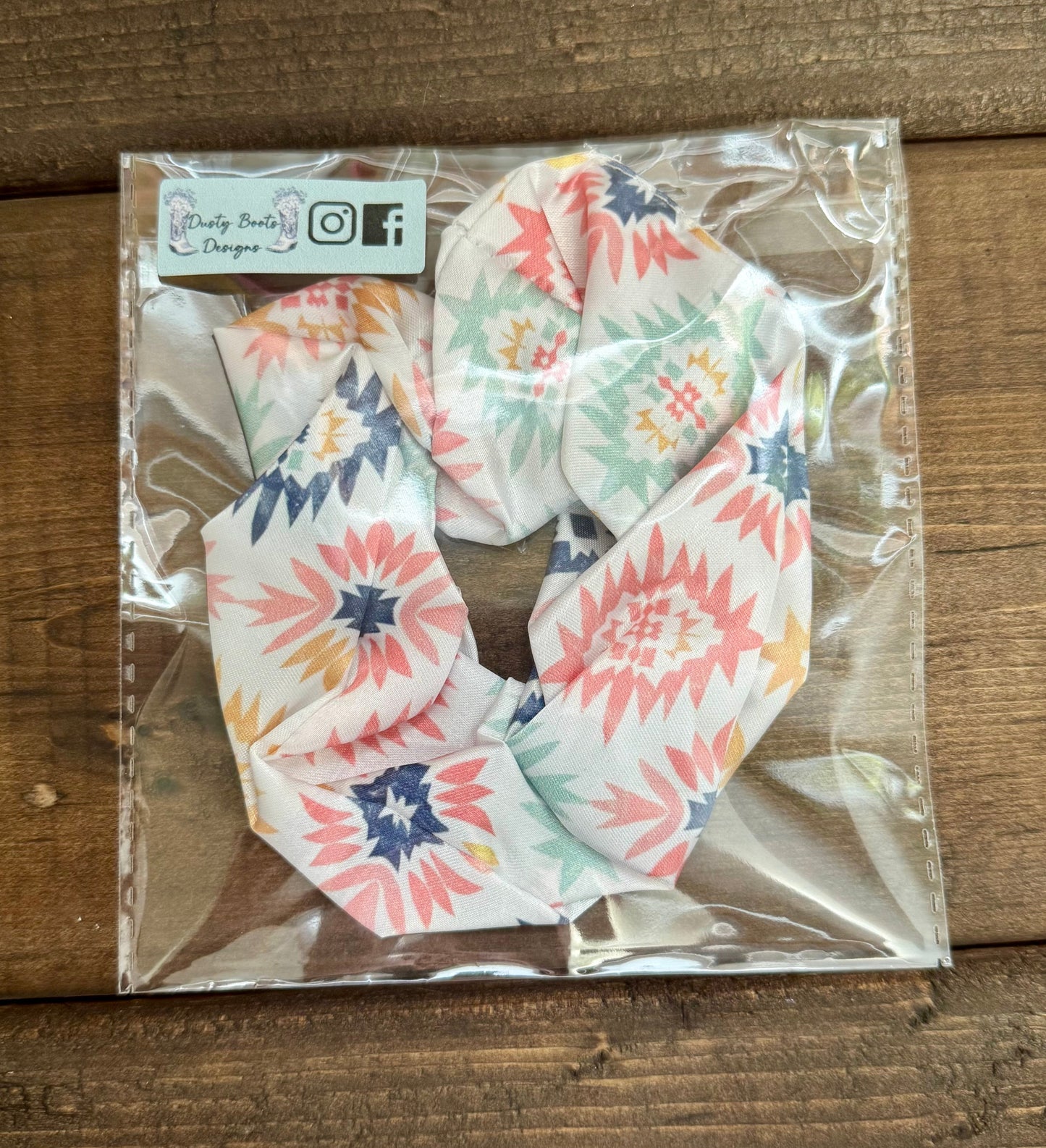 Perfect Pastels Satin Scrunchie