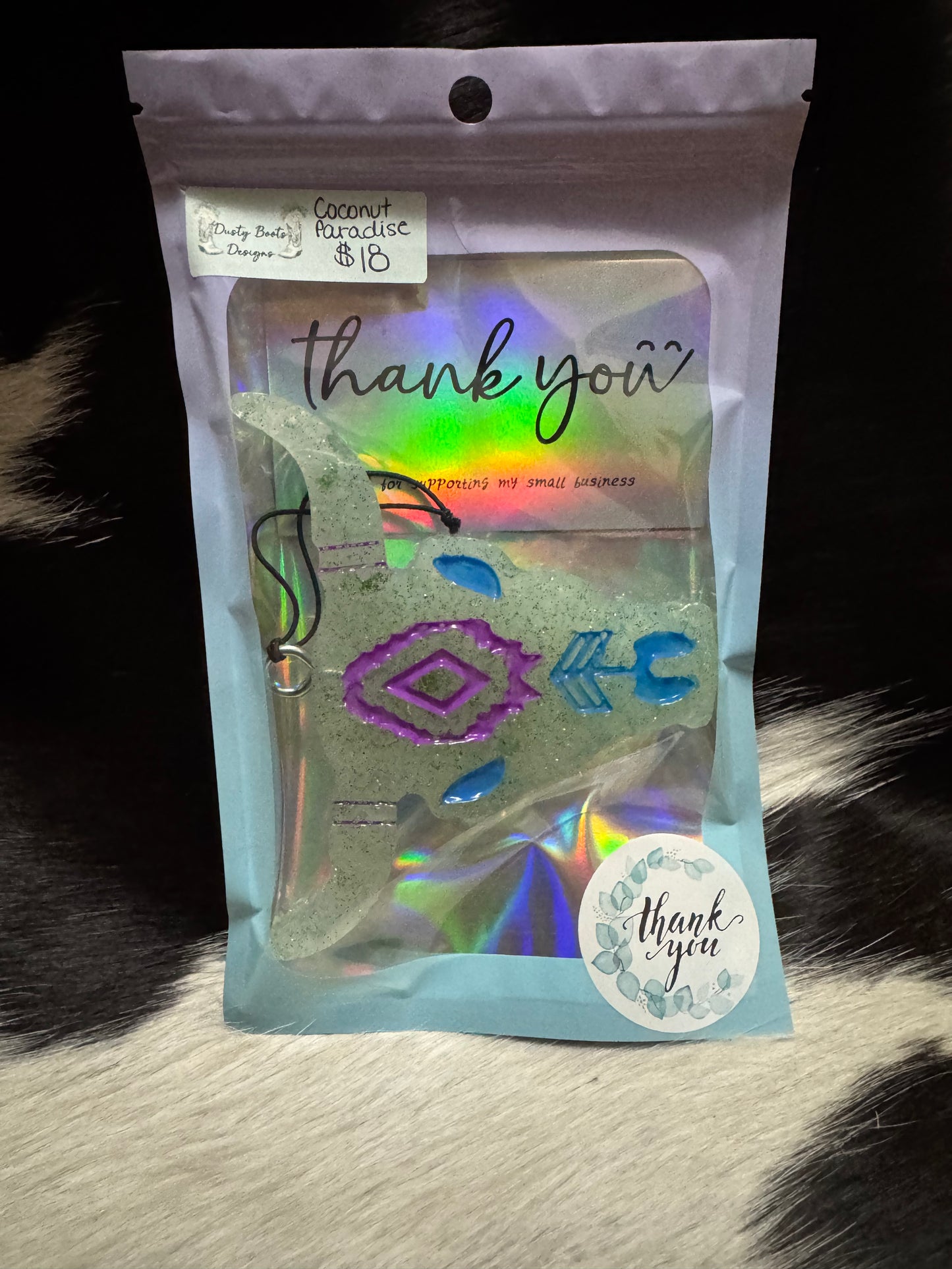 8 Seconds Freshie In Coconut Paradise