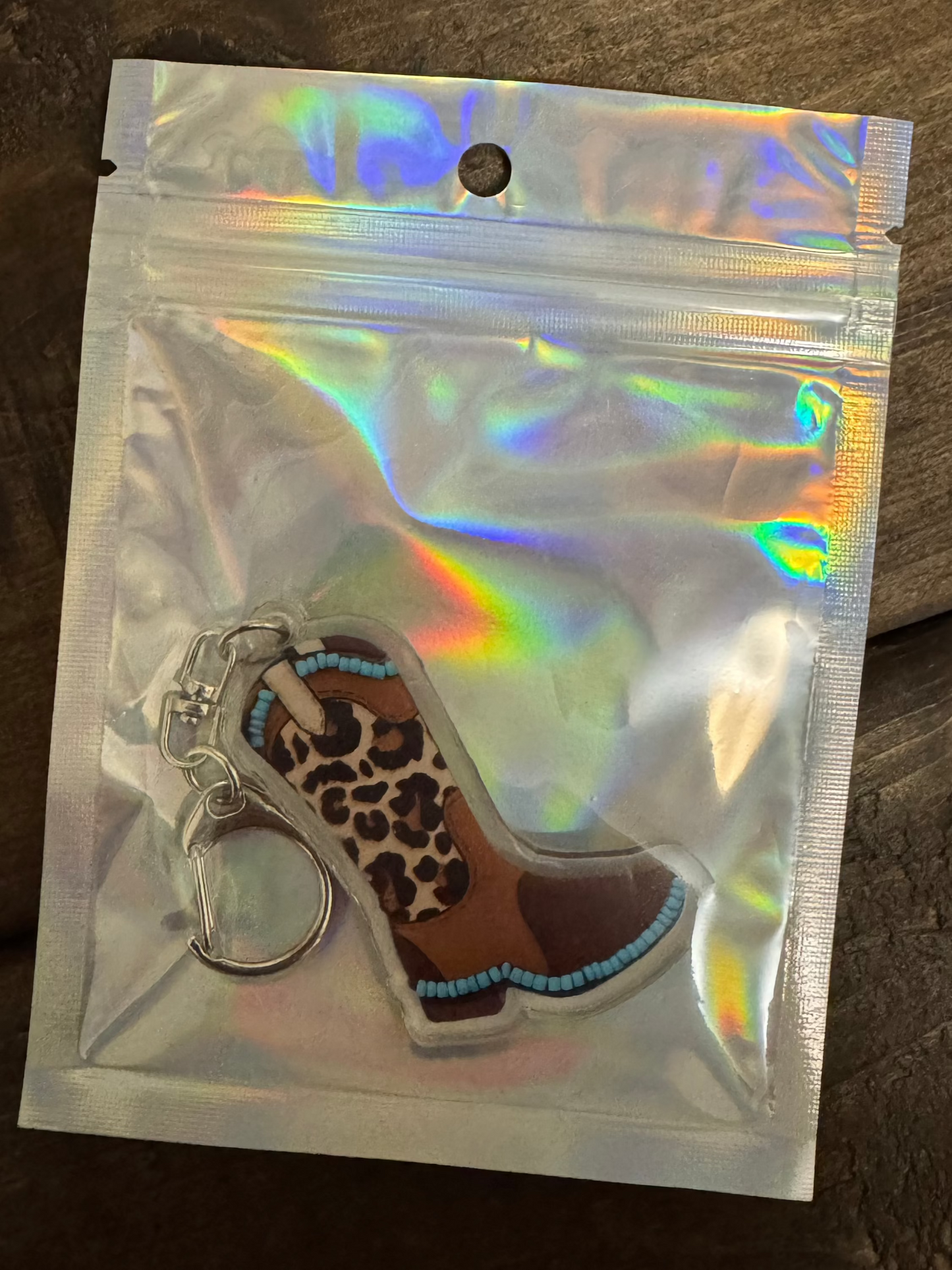 Cheetah Creek Boot Keychain