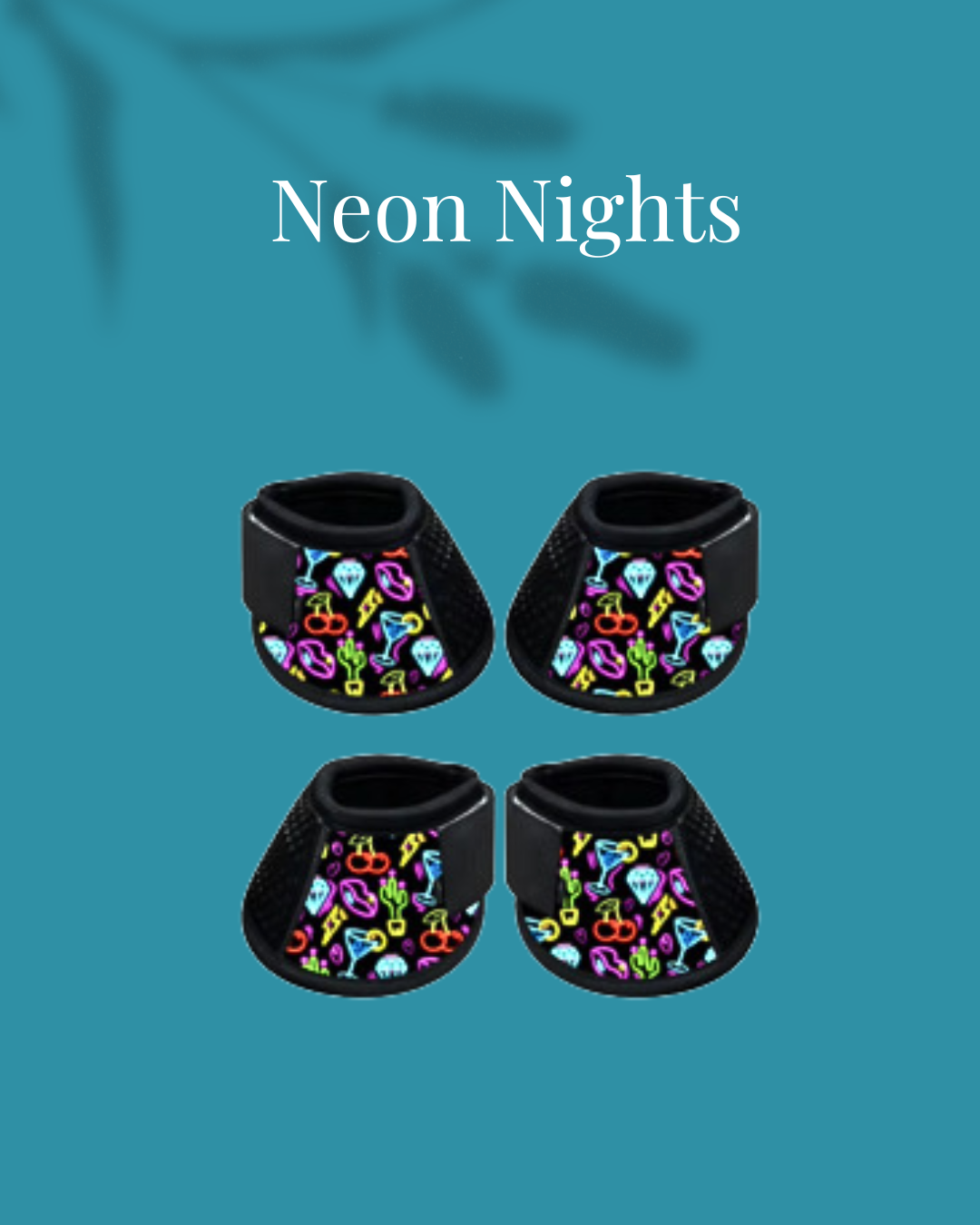 Neon Nights Bell Boot Pair