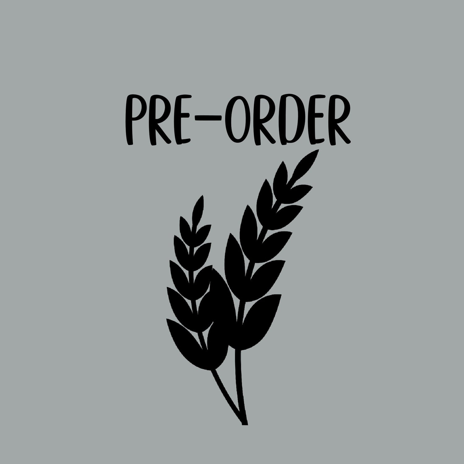 PRE-ORDER