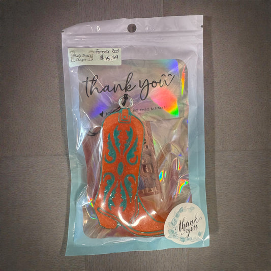 Boot Scootin’ Freshie in Forever Red