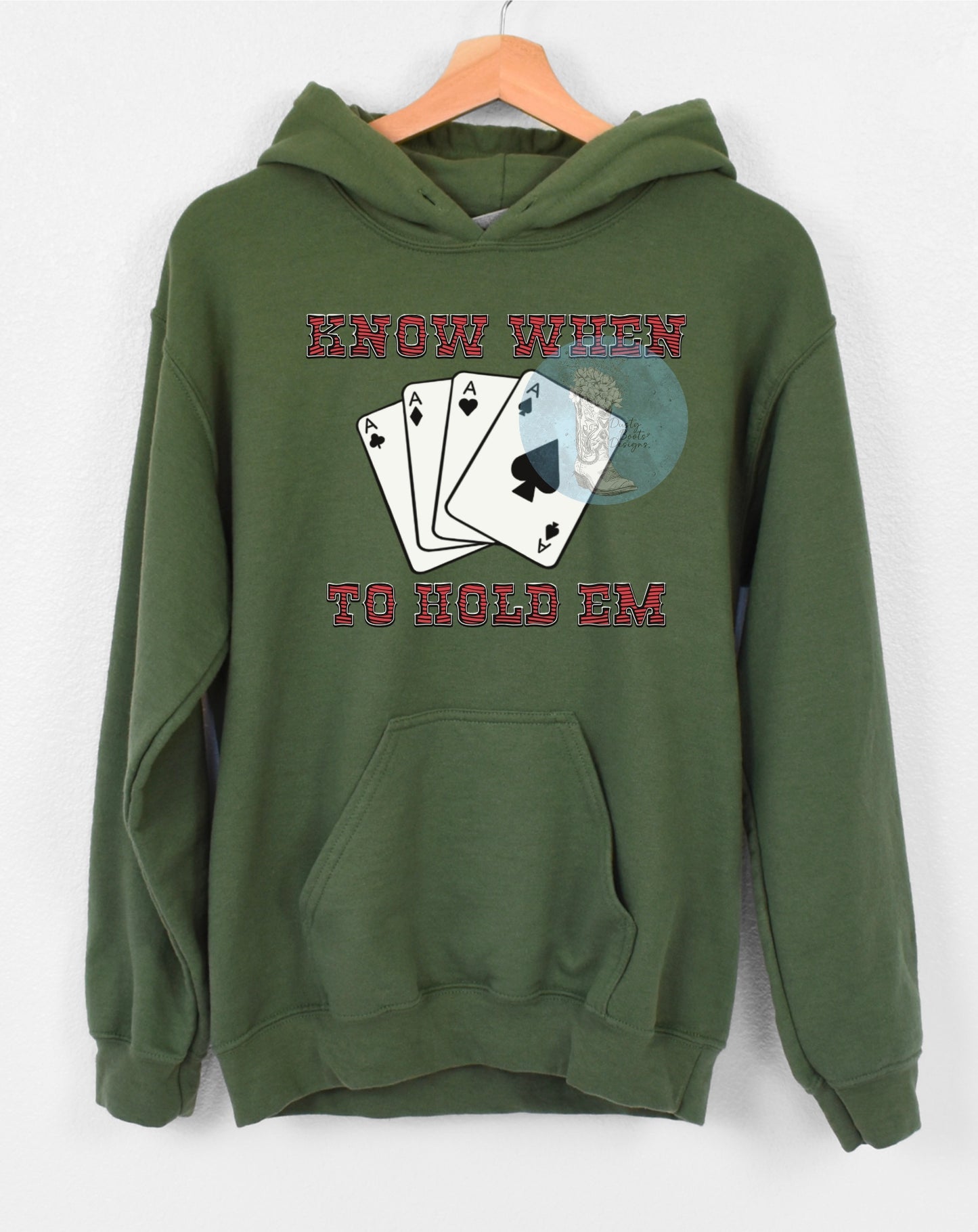 Know When To Hold 'Em Hoodie