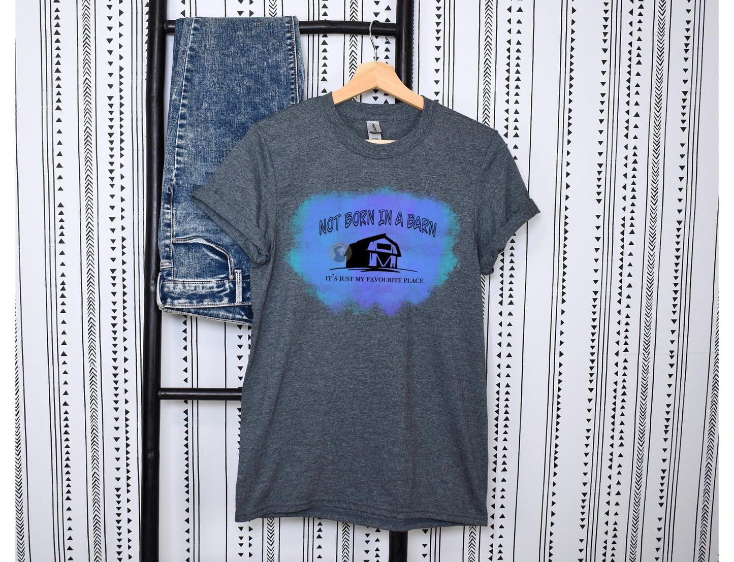 Not Born In a Barn Tee