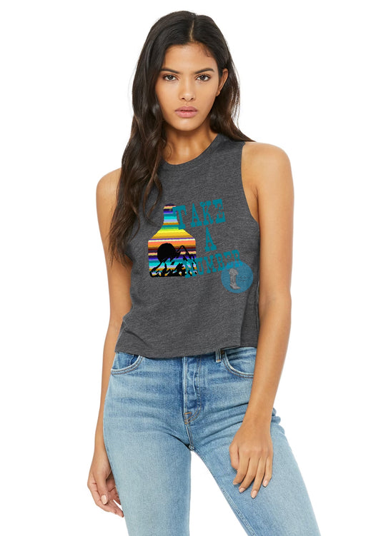 Take A Number Cropped Tank