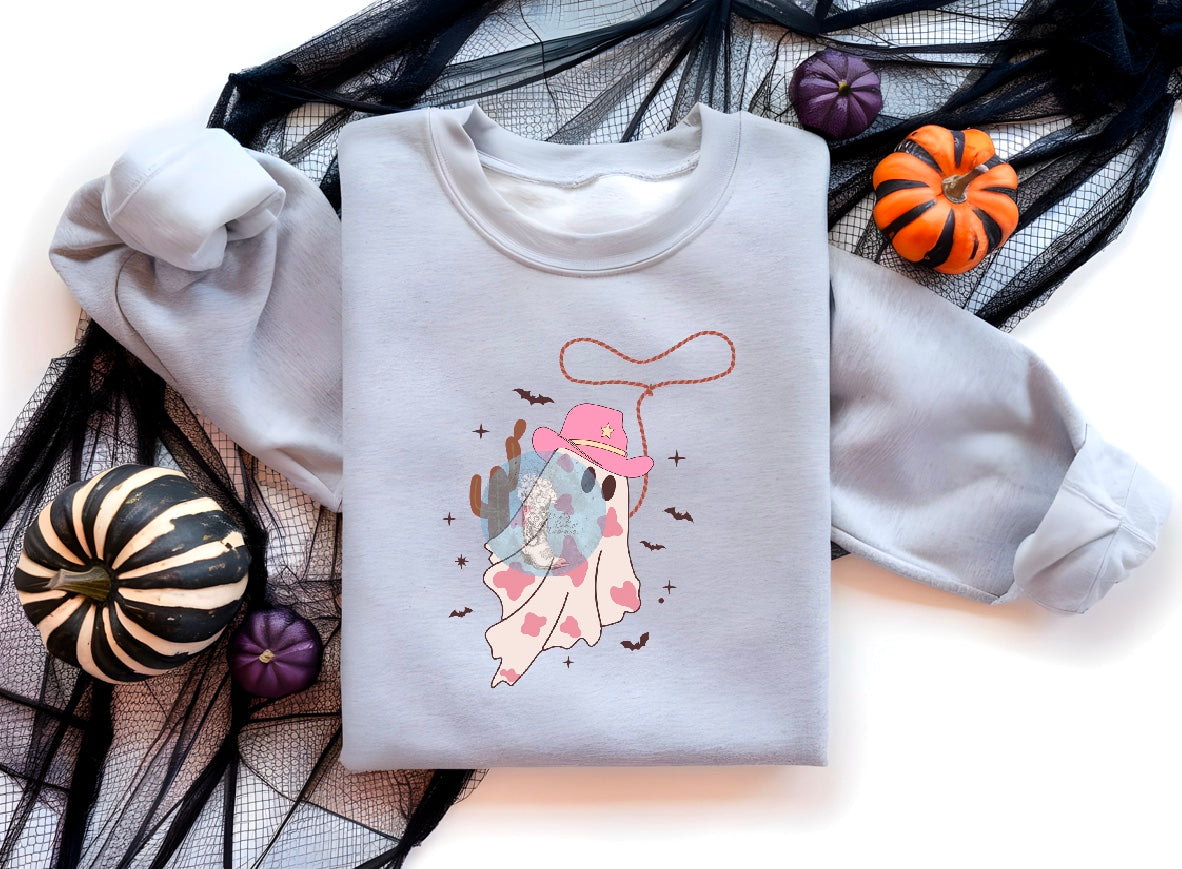 Boo Western Crewneck