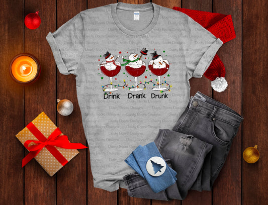 Drink, Drank, Drunk Tee