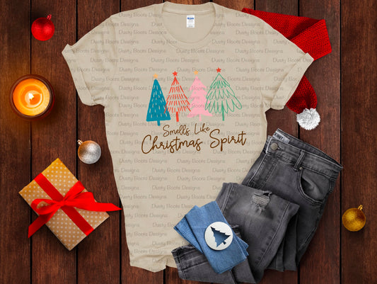 Smells Like Christmas Spirit Tee