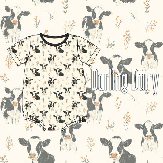 Darling Dairy Bamboo Diaper Shirt