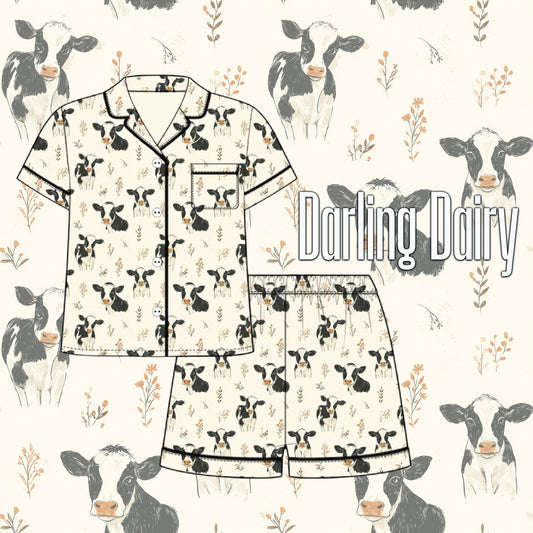 Adult Bamboo Tee & Short Set
