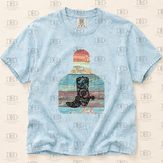 Rustic Boot Tee