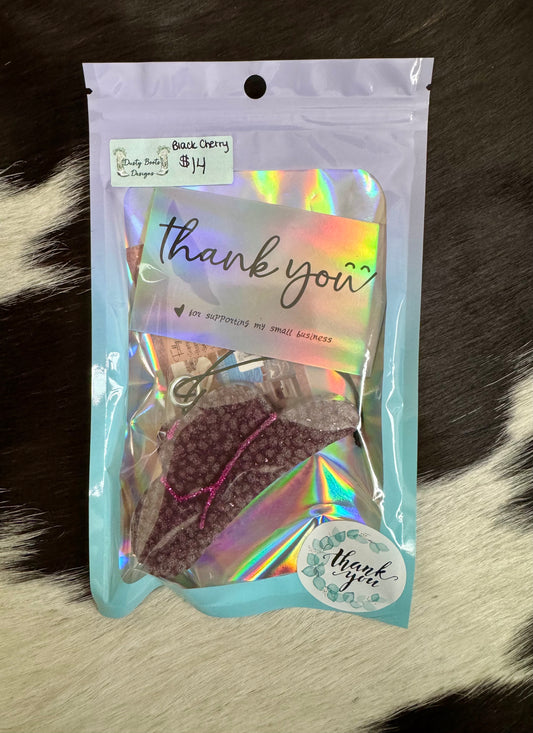 Cowpoke Freshie in Black Cherry