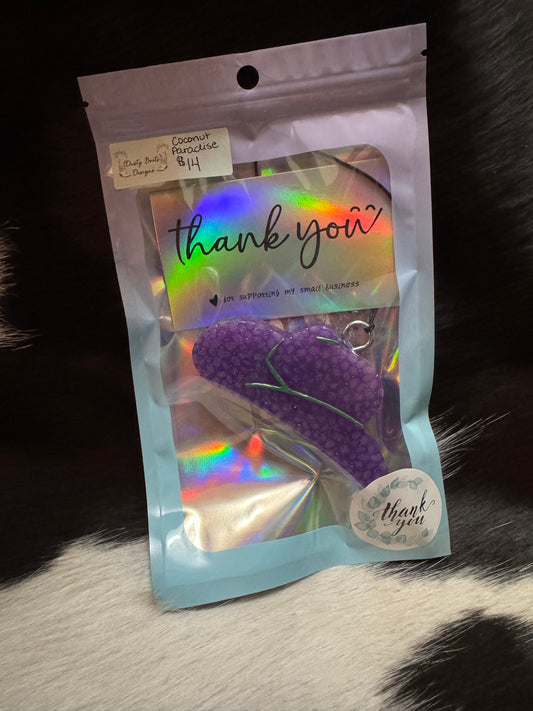 Cowpoke Freshie in Coconut Paradise