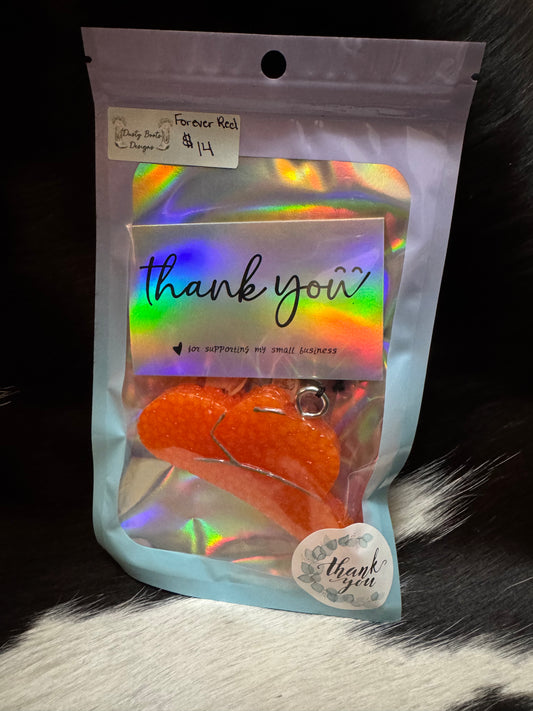 Cowpoke Freshie in Forever Red