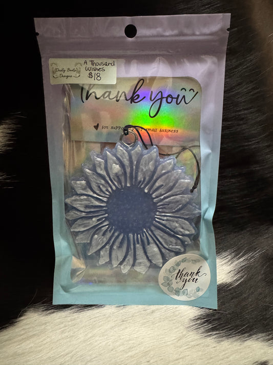 Flowers On The Wall Freshie In Forever Red