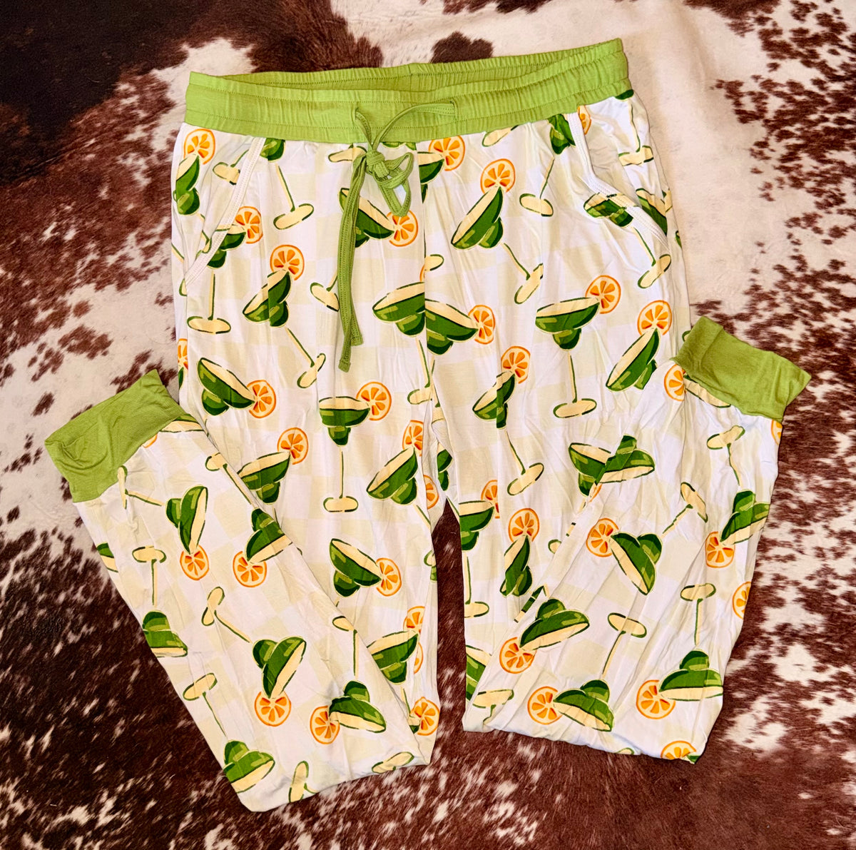 Marg Mania Adult Bamboo Joggers