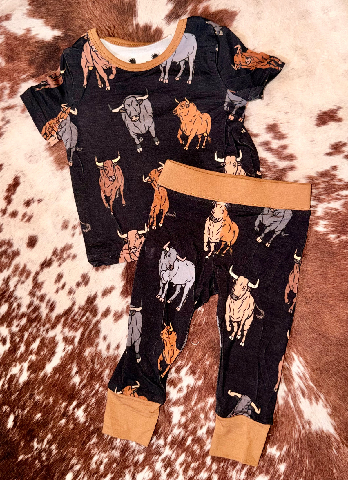 All Bull Littles Bamboo Tee & Pant Set