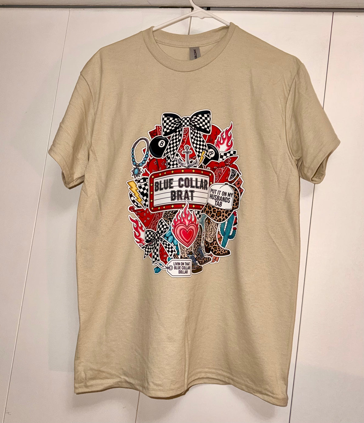 Blue Collar Brat Tee