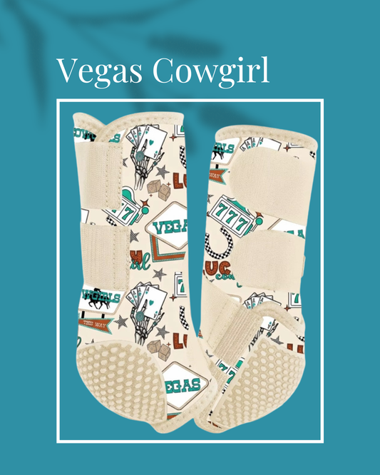 Vegas Cowgirl Sport Boot Set
