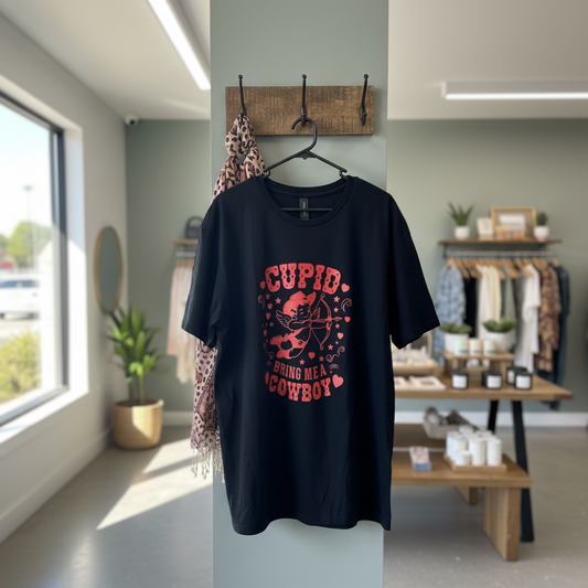 Cupid Cowboy Tee