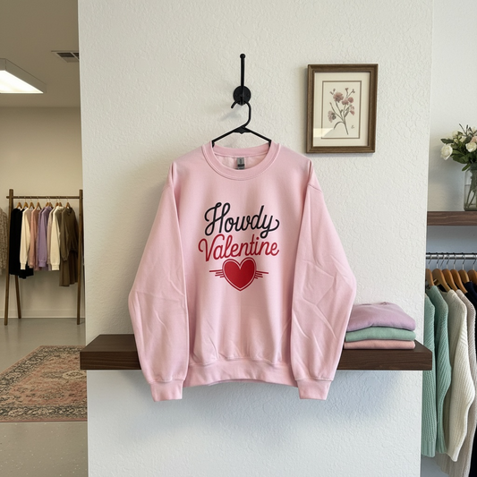 Howdy Valentine Crewneck