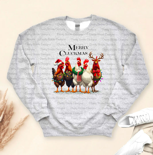 Merry Cluckmas Crewneck